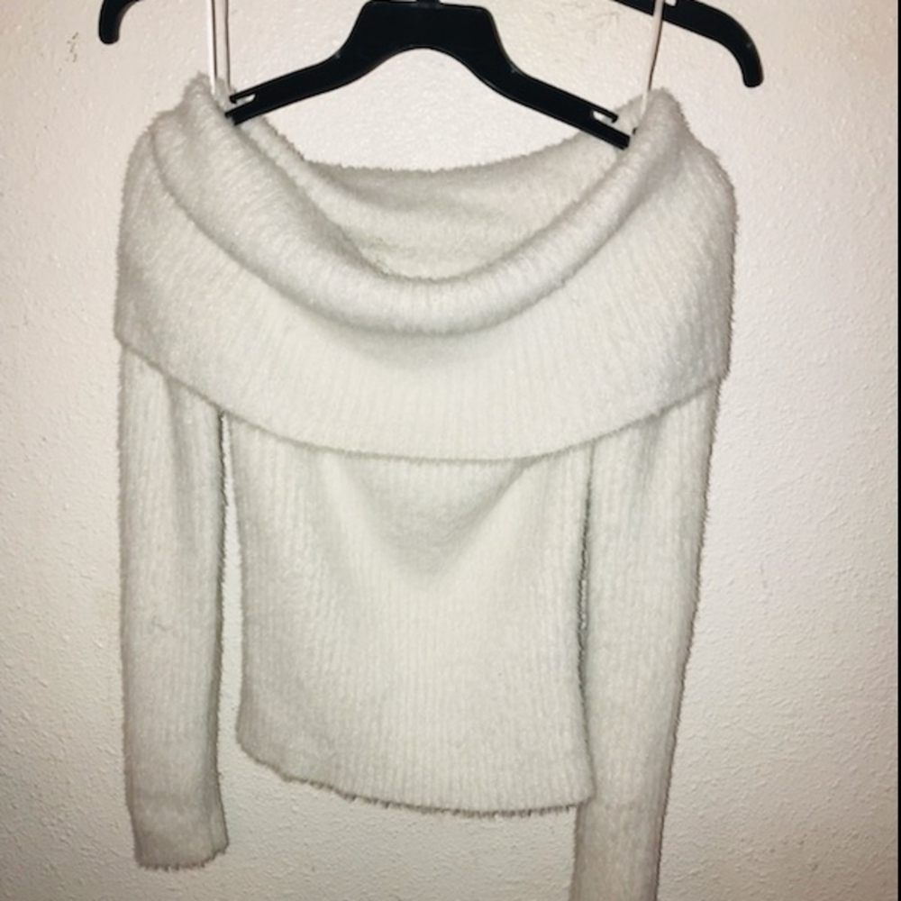 Hippie Rose Off-Shoulder Sweater